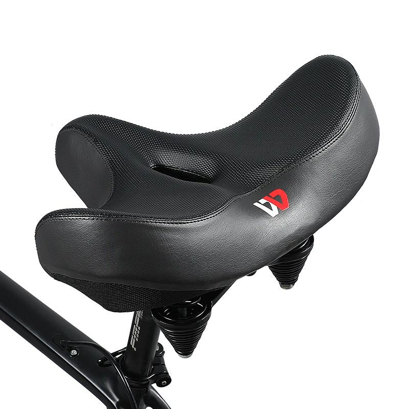 Ergonomic, breathable saddle for road bikes